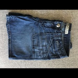 Anthropologie Level 99 Denim Shorts